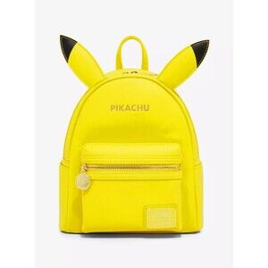 Loungefly Pokémon Pikachu Minimalist Figural Mini Backpack - NWT Back to School